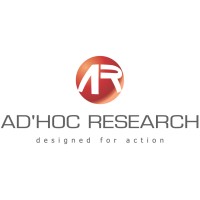 Ad'hoc research logo, Ad'hoc research contact details