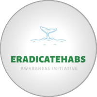 The EradicateHABs Initiative logo, The EradicateHABs Initiative contact details