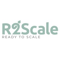 R2Scale logo, R2Scale contact details