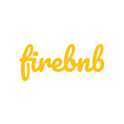 firebnb logo, firebnb contact details