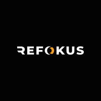 Refokus logo, Refokus contact details