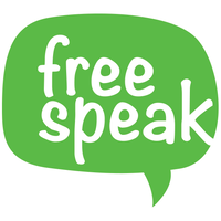 FreeSpeak logo, FreeSpeak contact details