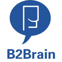 B2Brain logo, B2Brain contact details