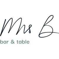 Mrs B Bar & Table logo, Mrs B Bar & Table contact details