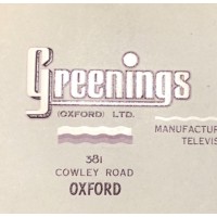 Greenings Oxford logo, Greenings Oxford contact details