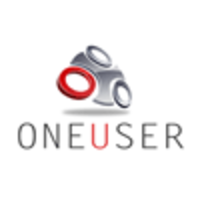 OneUser logo, OneUser contact details