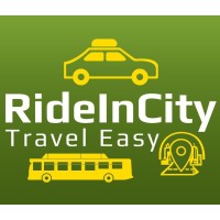 RideInCity logo, RideInCity contact details