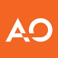 AO logo, AO contact details