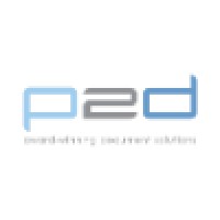 P2D logo, P2D contact details