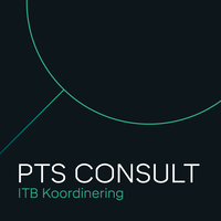 PTS CONSULT AS logo, PTS CONSULT AS contact details