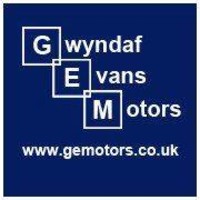 Gwyndaf Evans Motors Ltd logo, Gwyndaf Evans Motors Ltd contact details