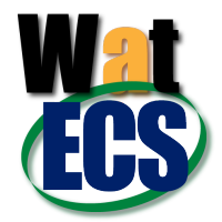 WatECS logo, WatECS contact details