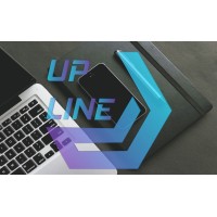 UP-LINE logo, UP-LINE contact details