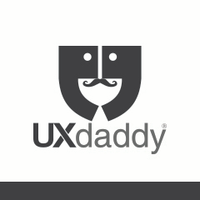 UXDaddy logo, UXDaddy contact details