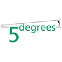 5 Degrees logo, 5 Degrees contact details