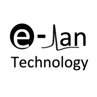 E-lan logo, E-lan contact details