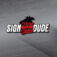 The Sign Dude logo, The Sign Dude contact details