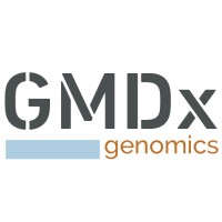 GMDx Genomics logo, GMDx Genomics contact details