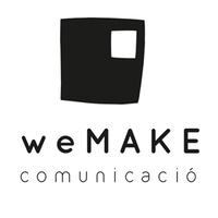 weMAKE comunicació logo, weMAKE comunicació contact details