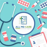 ALLMDCare logo, ALLMDCare contact details