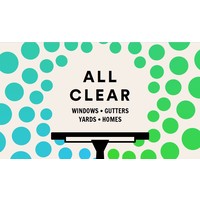 All Clear logo, All Clear contact details