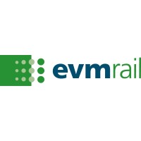 EVM RAIL logo, EVM RAIL contact details