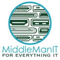 MiddleManIT logo, MiddleManIT contact details