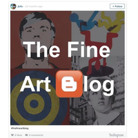 The Fine Art Blog logo, The Fine Art Blog contact details