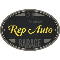 REP AUTO logo, REP AUTO contact details