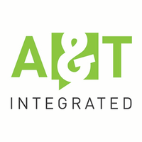 A&T Integrated logo, A&T Integrated contact details