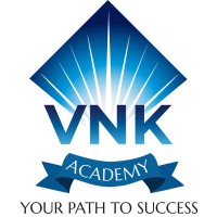 VNK Academy logo, VNK Academy contact details