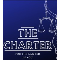 The Charter logo, The Charter contact details