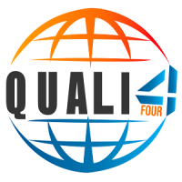 QualiFour logo, QualiFour contact details