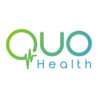 QUO Health logo, QUO Health contact details