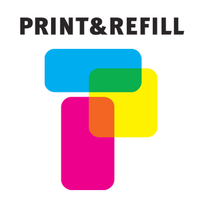 PRINT & REFILL logo, PRINT & REFILL contact details