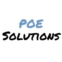 POE Solutions logo, POE Solutions contact details