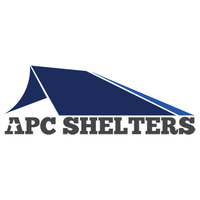 APC Shelters logo, APC Shelters contact details