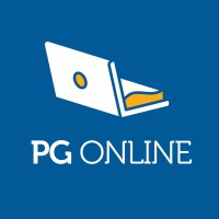 PG Online logo, PG Online contact details