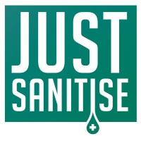 Just Sanitise logo, Just Sanitise contact details