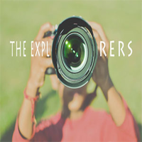 The Explorers logo, The Explorers contact details