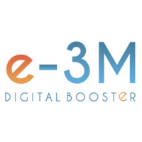 E3M logo, E3M contact details