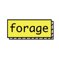 Forage logo, Forage contact details