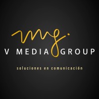 V Media Group logo, V Media Group contact details