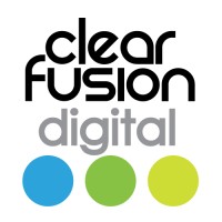 clearFusion Digital logo, clearFusion Digital contact details