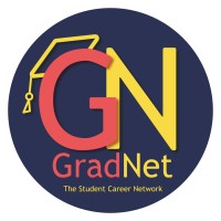 GradNet logo, GradNet contact details