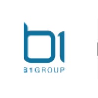 B One Group logo, B One Group contact details