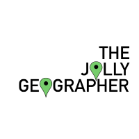 The Jolly Geographer logo, The Jolly Geographer contact details