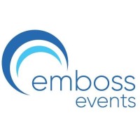 emboss events logo, emboss events contact details