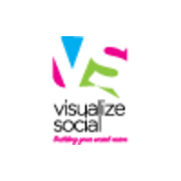 VisualizeSocial logo, VisualizeSocial contact details