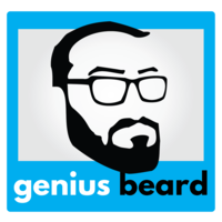 Genius Beard logo, Genius Beard contact details